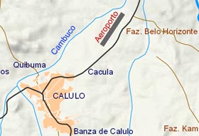 Localização do aeroporto